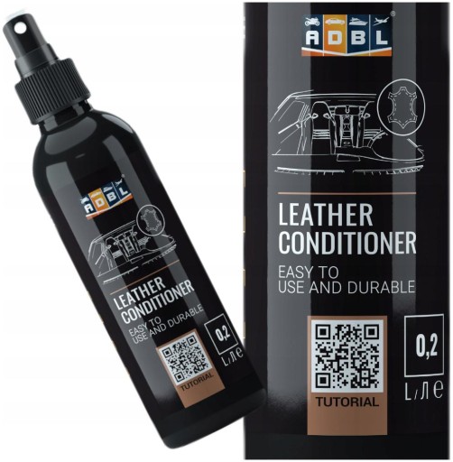 ADBL LEATHER CONDITIONER 200ml DO KONSERWACJI SKÓRY ODŻYWIA ZABEZPIECZA