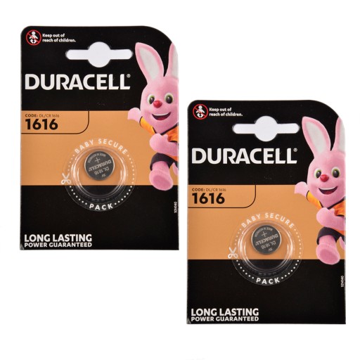 BATERIA DURACELL CR 1616 3V 2 SZT 2 OPAKOWANIA