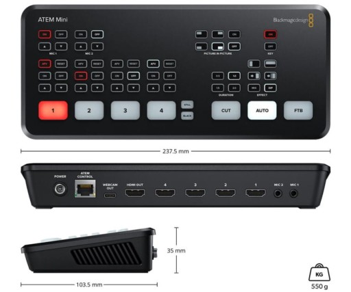 Switch Blackmagic Design ATEM Mini