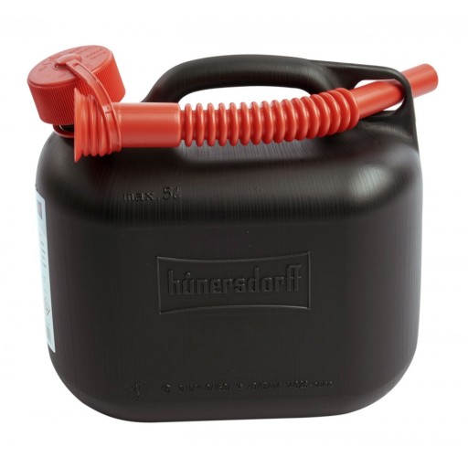 Kanister na paliwo Hünersdorff STANDARD poj. 5 l czarny