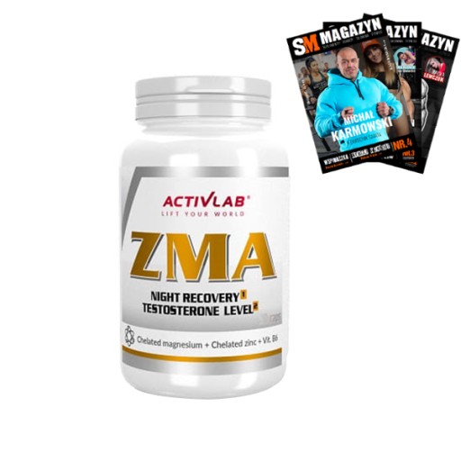 ACTIVLAB ZMA 90KAPS MAGNEZ CYNK B6 SEN TESTOSTERON