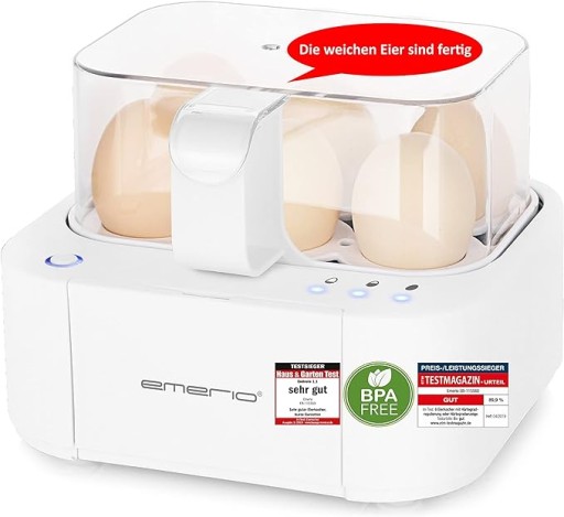 Jajowar Emerio EB-115560.12 biały
