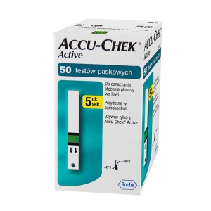 Accu-Chek active 50 testów paskowcyh