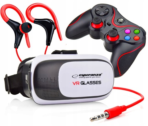 WIRTUALNA RZECZYWISTOŚĆ GOGLE 3D OKULARY VR 360