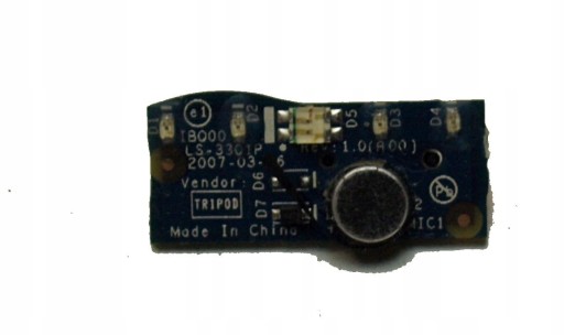 Moduł Diody LED Mikrofon MIC Dell D630