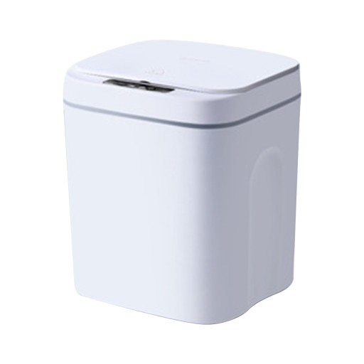 Automatic Touchless Inductive Trash Bin 12L White
