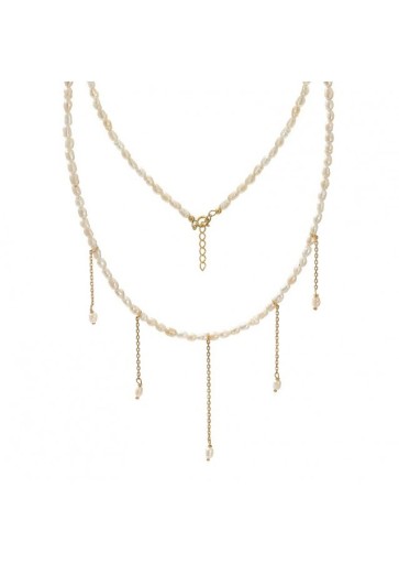 Choker Ślubny Perła 925