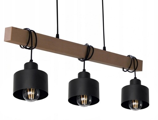LAMPA WISZĄCA SUFITOWA ŻYRANDOL 025-3 LED LOFT SALON STÓŁ POKÓJ SYPIALNIA