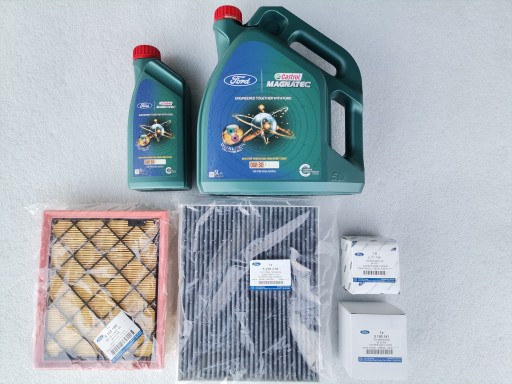 ZESTAW FILTRÓW OLEJ 0w30 FORD CASTROL MONDEO MK5