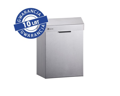 Merida KSM301 Kosz do damskich toalet STELLA, poj 4,5 l, stal matowa
