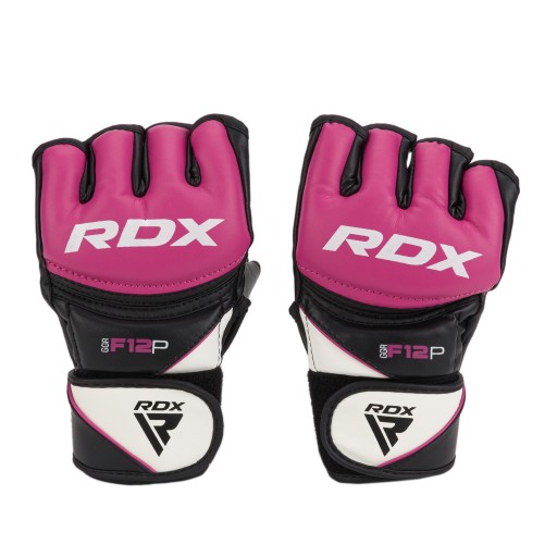 Rękawice grapplingowe RDX New Model różowe S