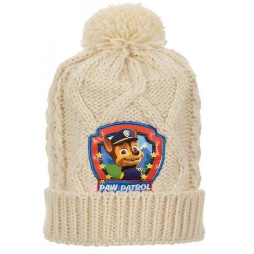 ZIMOWA CZAPKA DZIECIĘCA Z POMPONEM PSI PATROL r.52