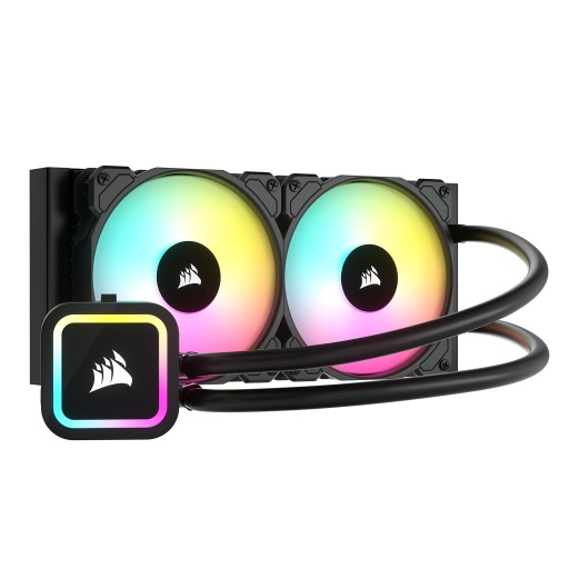 Corsair H100x RGB ELITE Chłodnica Cieczowa CPU-16 Dynamicznych Diod RGB LED