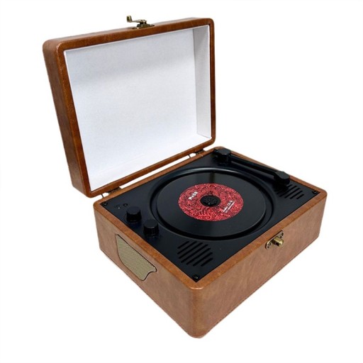 RETRO ODTWARZACZ PRZENOŚNY CD GŁOŚNIK BLUETOOTH