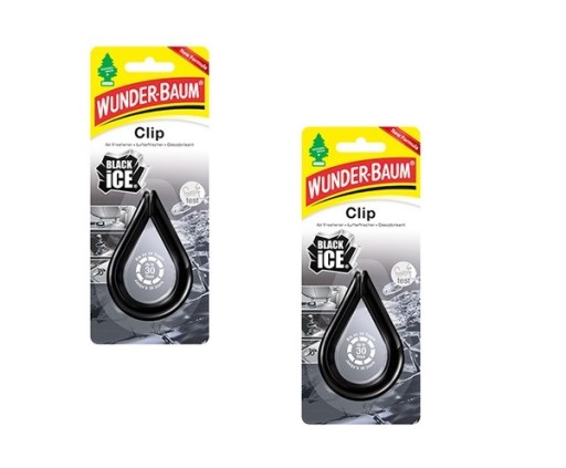 Wunder Baum CLIP zapach do auta - Black Ice
