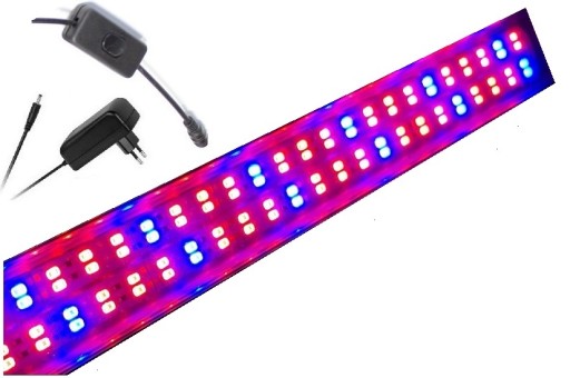 LAMPA LED 70 CM. DO WZROSTU ROŚLIN 100W PLANT