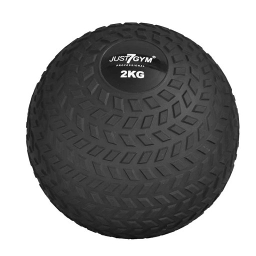 PIŁKA SLAM BALL 2KG PRO LEKARSKA REHABILITACYJNA TRENINGOWA JUST7GYM