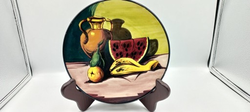 PATERA CERAMIKA HAND PINTED SPAIN - OWOCE