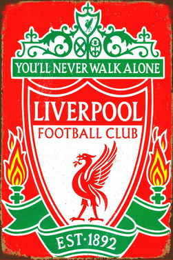 Tablica Ozdobna Blacha Liverpool Football Club
