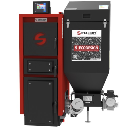 Piec z podajnikiem 5 klasa 14 kW do 160m PID TIMEL