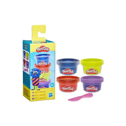 Ciastolina Play-Doh Mini Colour Pack 4 TUBY 545