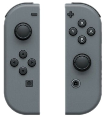 SZARE SILIKONOWE ETUI DO NINTENDO SWITCH