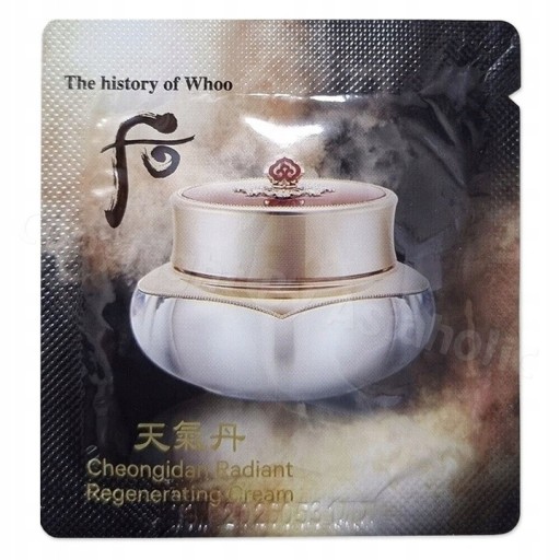 The History Of Whoo Rediant Regenerating Cream 1ml Krem do twarzy