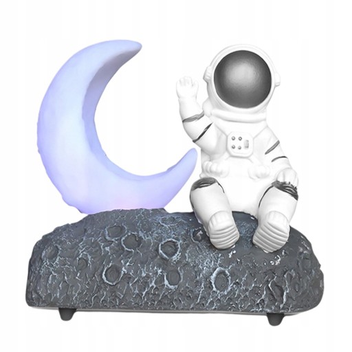 amagogo Light Astronaut Bluetooth Srebrnoszary
