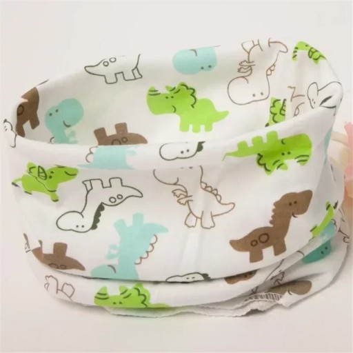 Cotton Scarf for Children Autumn Winter Duvet Fabric Baby Neck Collars