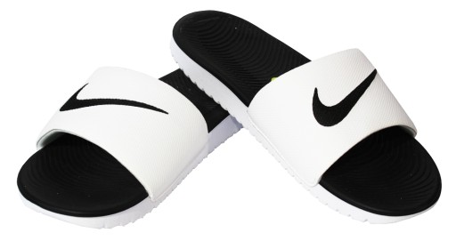 WYGODNE KLAPKI NIKE KAWA SLIDE GS 819352 100 R32