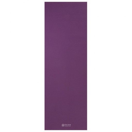 MATA DO JOGI 6mm Z PASKIEM FIOLET GAIAM ESSENTIALS
