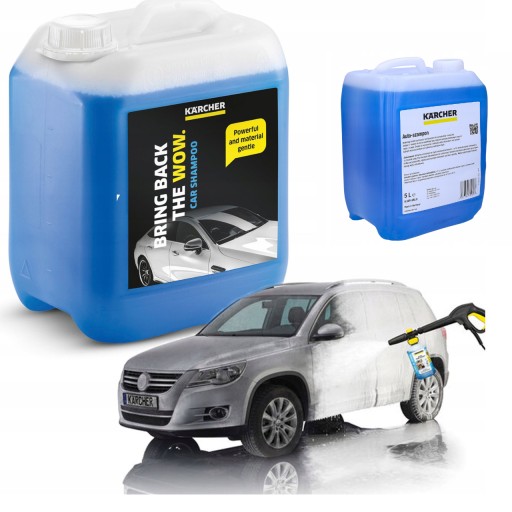 NOWOŚĆ! PŁYN KARCHER 5000ML 5L SZAMPON SAMOCHODOWY XXL (6.295-360.0) RM 619