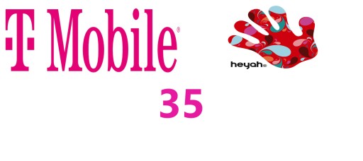 DOŁADOWANIE T-MOBILE / HEYAH 35zł