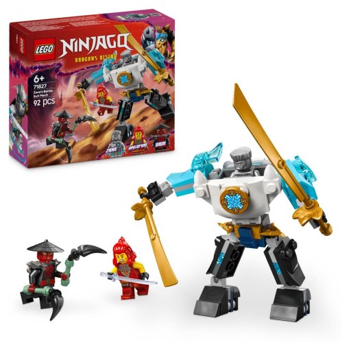 LEGO NINJAGO Mech w zbroi bojowej Zane’a 71827