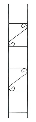 PODPÓRKA DRABINKA DO ROŚLIN KWIATÓW PNĄCZY 150CM