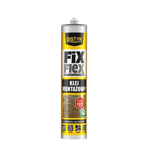 FIX FLEX KLEJ MONTAŻOWY 280ml Distyk 50408DPL