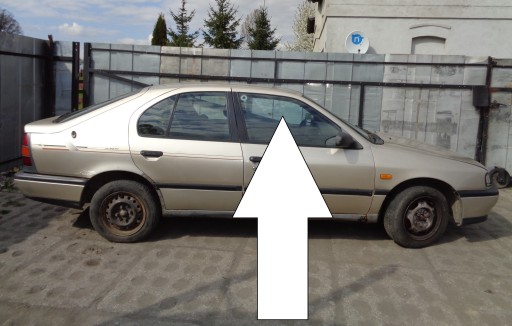 SZYBA DRZWIOWA PRAWA PRZÓD NISSAN PRIMERA I P10