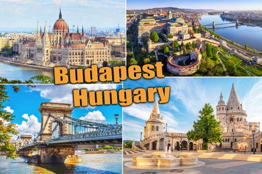 Magnes na lodówkę miasta - BUDAPESZT