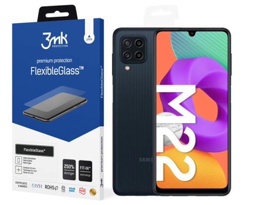 Стекло FlexibleGlass 3MK для Samsung Galaxy M225 M22