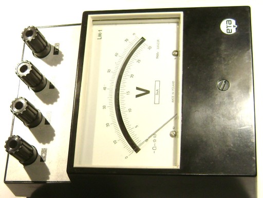 MIERNIK Woltomierz laboratoryjny LM-1 Z WOJSKA