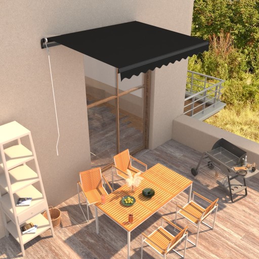 MARKIZA TARASOWA BALKONOWA ZWIJANA NA TARAS 300x250 cm