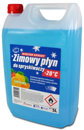 PŁYN DO SPRYSKIWACZY ZIMOWY WINTER SPRINT -22C 5L