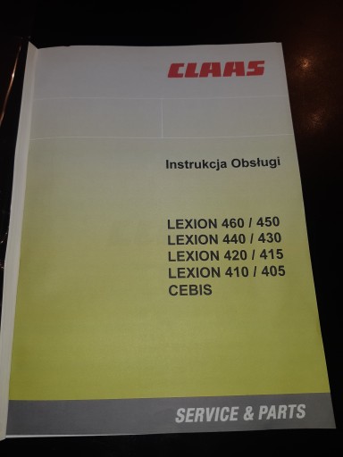 Claas Scorpion 6030 7045 7030 7040 9040 960 756 746 Instrukcja Obsługi DTR