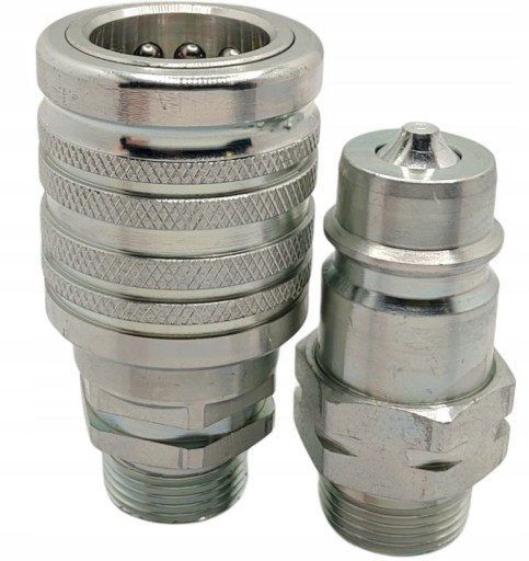 SZYBKOZŁĄCZE HYDRAULICZNE M22X1,5 WTYK + GNIAZDO KOMPLET ZESTAW