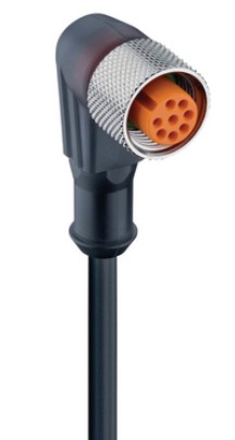 RKWT 8-282/2 m przewód ekranowany ze złączem M12 8-pin (7 żył + ekran)