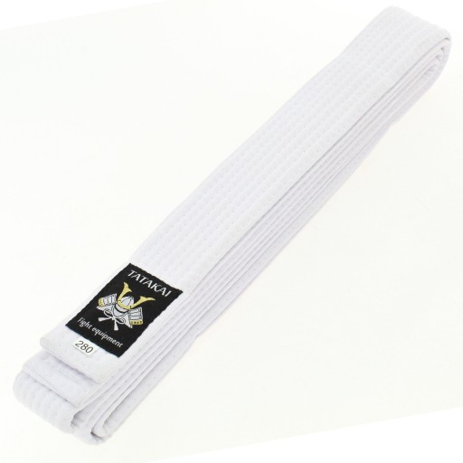 BELTOR TATAKAI PAS DO KIMONA KARATE KYOKUSHINKAI BIAŁY 280 PRODUKT POLSKI