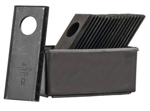 NÓŻ NOŻYKI KOSIARKI ROTACYJNEJ GERLACH 94x40x3mm FI 19mm 18SZT 5036010450