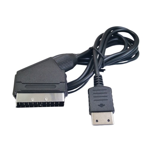 KABEL SCART DŁUGOŚĆ 1,8 M WYTRZYMAŁY RGB DO PRZENOŚNEGO KABLA SCART RGB DC