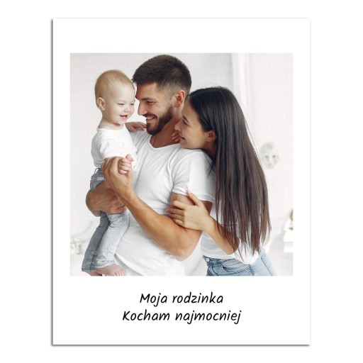 Foto MAGNES ze zdjęciem na lodówkę polaroid 8 szt