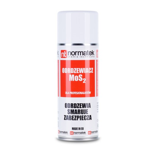 ODRDZEWIACZ MOLIBDENOWY MOS2 MOCNY SPRAY 400 ml